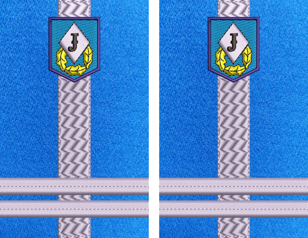 GRADE LOCOTENENT COLONEL JANDARMI